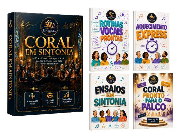Coral em Sintonia — Material principal